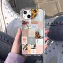 Bible Verse Case for iPhone 14,Christian Jesus Positive Quotes Case for Man Women,Trendy Soft TPU Protective Case Compatible with iPhone 14