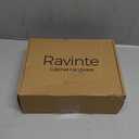 Ravinte 30 Pack 6-1/4 Inch Kitchen Square Cabinet Handles Matte Black Stainless Steel Drawer Pulls Hardware