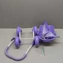 Baby Doll Collection Anivia Doll Stroller Heart Design Gifts for Toddlers and Girls Foldable Doll Stroller (Da004l Purple)