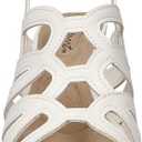 Easy Street Women's Jetty Heeled Sandal (White, 6)