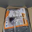 VANSOFY Recliner Loveseat Cover with Middle Console Stretch Reclining Sofa Slipcover for 2 Seat Jacquard Reclining Couch Sofa Covers Furniture Protector with Elastic Straps Bottom , Dark Gray