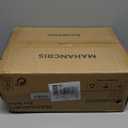 Bar Stools, Set of 2 Bar Chairs with Backrest and Footrest, 26" Tall Counter Stools, Metal Frame, Adjustable Feet, Easy Assembly, for Kitchen, Living Room, Pub, Black BAHB6001