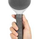 Pet Grooming Slicker Brush for Dogs & Cats – Gentle Deshedding Tool for Loose Hair & Undercoat – Soft Stainless Steel Pins, Pain-Free Grooming, Reduces Shedding, Ideal for All Breeds - TidyCabin, Pack Of 2