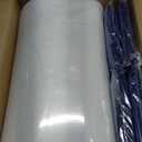 Outdoor Chair Cushions Set,Waterproof Outdoor Seat Cushions for Patio Furniture,Removable Seat Bottom & Back Cushion Covers with Ties,Outdoor Chair Pads,19"x16"x3" (Blue)