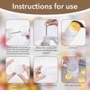 Cookie Press, Icing Precision Kit with 12 Nozzles - Dishwasher Safe & Non-Slip Grip, Buttercream Decorating Tool for Cakes, Cookies, Cupcakes, DIY Home Baking, Easy Clean Pastry Piping Kit