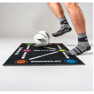 QuickPlay Ball Mastery Mat - Soccer Footwork & Dribble Trainer