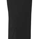 Baby'O Women's Basic Modest 37" Ankle Length Stretch Knit Straight Skirt (Black, Size 8)