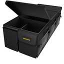 MIKKUPPA Car Trunk Organizer - 95L Collapsible Trunk Organizer with Lid, Sturdy Car Storage for SUV Auto Truck Van with Adjustable Straps and Non Slip Bottom (Black, X-Large)