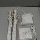 2 Pack 144 LED Artificial Tree Lamp with Timer, DIY Birch Tree with LED Lights, Lighted up Tree Lamp USB/Battery Powered, Fairy Light Spirit Tree for Table Home Bedroom Christmas (Warm White)