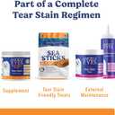 ANGELS' EYES Sea Sticks Tear Stain Friendly Daily Dog Treats with Red & Brown Seaweed Tear Stain, Gut Health, & Metabolic Support Grain-Free, Gluten-Free, Plant-Based North Sea Small 24ct (1 Ounce (Pack of 24))