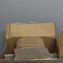 4x4x2 inches Small Shipping Boxes Set of 100 - White Mailer Corrugated Cardboard Boxes for Shipping Packaging Mailing Products