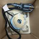 Dreo Milk Frother, 8-in-1 Electric Frother for Latte Art Coffee, 9oz/270ml Warm and Cold Foam Automatic Frothers for Dairy and Non-Dairy Milk, LED, Easy to Clean, BaristaMaker Air (Small, Black)