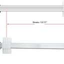 RMT Linear Actuator Model R8123 R8123K2S40333 Power Recliner Lift Chairs Motor Replacement Parts, 13.11 Inches X 1.57 Inches