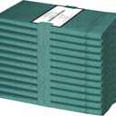 Cloth Dinner Napkins Textured - Perfect Everyday Use Table Napkins - Soft Durable Washable Ideal for Party Wedding Christmas Easter Set of 12-18x18 inches Teal Green Napkins
