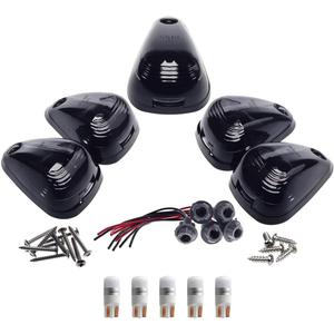 HERCOO Smoke Roof Cab Marker Lights Lens w/LED Assembly Aftermarket Replacement Compatible with Ford F150 F250 F350 F450 F550 Super Duty (Qty:5)
Amazon's Choice