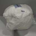 HIGOGOGO Round Stuffed Pouf Ottoman, Corduroy Poufs with Foam Chunk Filling, Furry and Fluffy Pouf Foot Stool Storage Ottoman, 20 X 15 Floor Poufs Foot Rest for Living Room, Beige