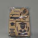 Graduation Rubber Stamps Set
