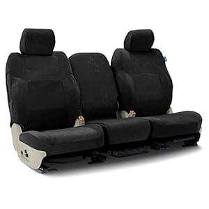 Coverking Custom Fit Seat Cover Designed for Select Infiniti Models: 1 Row, Spacer mesh Fabric, Black Solid