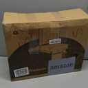 VIVOHOME Portable Stadium Seat for Bleachers with Back Support, Folding Bleacher Chair with Cup Holder and Shoulder Strap Black