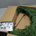 36" Christmas Wreath Artificial Large Wreath Christmas Decoration for Front Door Real Touch Artificial Green Decoration for Xmas Winter Farmhouse Home Decor(Norfolk)