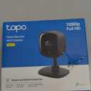 Tapo by TP-Link 1080P Indoor Security Camera for Baby Monitor, Pet Camera w/Motion Detection, 2-Way Audio, Night Vision, Cloud & SD Card Storage, Works w/Alexa & Google Home, Black, C101