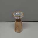 HD Designs 8 in Wood Small Candle Holder