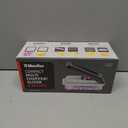 Mueller Vegetable Chopper Mandoline Slicer, Food Veggie Chopper, Cheese Grater, Onion Vegetable Cutter with Container, Dicer, Kitchen Gadgets & Essentials, White Sand/Grey (6 blade)