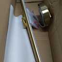 Hardwired Picture Light for Wall, 24 Inch Modern Brass Dimmable Frame Light with Adjustable Swing Arm, 3CCT LED Art Display Light for Paintings,120 Volts Gallery Wall Light, Hallway Vanity Light, 8W, 24" Long Dimmable