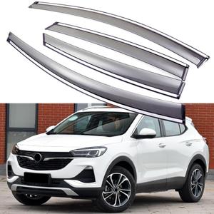 Wind Deflectors Rain Guards Compatible with 2020-2025 Buick Encore GX, Sun Shield Window Visor, Tape-On 4 pcs