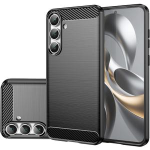 Case for Galaxy S25 FE Case, for Samsung S25FE 5G, Slim Thin Phone Cover TPU Soft Back Cases Anti-Scratch Shockproof Protective Cover for Samsung Galaxy S25 FE Black