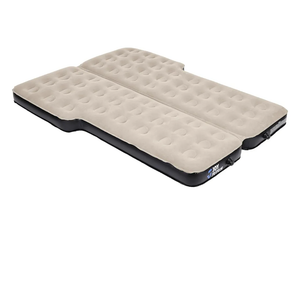 JOYTUTUS SUV Air Mattress Camping Bed,3.0 Thickened Flocking Car Camping Inflatable Mattress,Anti-Leakage,with 2 Pillows & Electric Pump Universal Car Bed for SUV Trunk and Rear Seat