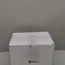 24 Pieces 8 Inch Disposable Cake Containers with Lids Plastic Serving Tray Clear Platters with Clear Lids Round Disposable Cake Holder for Storing Party Takeout Food Catering Display (White)