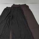 Workout Leggings Womens Black and Brown Large