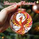2 x Christmas Ornaments, Phoenix Ornament, Christmas Tree Ornaments, Xmas Decorations, Holiday Decorations, Phoenix Gifts, Holiday Party Gifts, and Xmas Gift Ideas