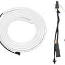 Suitable for 21-23 Tesla 3/Y/S/X Front Trunk Ambient Lighting Modification Light Strips(White,for Model 3 18-20)