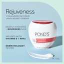 POND’S Rejuveness Face Cream – Anti-Aging Face Moisturizer with AHA’s, Vitamin E & Collagen – Daily Wrinkle Cream for Women – Hydrating Collagen Face Cream – Dermatologist Tested, 14.1 oz