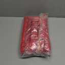 10 Pack Red Cheesecloth Table Runner 6FT Boho Gauze Fabric Table Runner Vintage Rustic Sheer Runners for Wedding Party Bridal Baby Shower Long Table Decorations