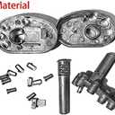 RioRand Keyed Alike Trigger Gun Lock Compatible with Pistols Rifles Shotguns
