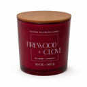 Firewood + Clove Glass Jar Candle 50 OZ