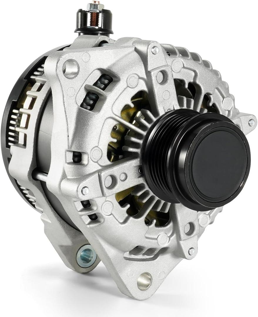 104210-6920 New Alternator Compatible with 2015-2020 Ford F-150 2.7L 3.5L V6 12V 225A 6-Groove Pulley Clockwise Replacement# 104210-6921