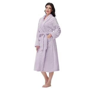 Yurhap Premium Robes for Women - Super Soft Cozy Fleece Womens Robe Plush Long Bathrobe.S,M