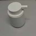 Soap Dispenser Ceramic with Easy-to-Press Pump Hand Lotion Liquid Dispenser for Shampoo Bathroom Kitchen 12 oz White