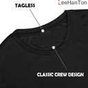 LeeHanTon Men's Athletic Running Crew T-Shirts,Wrinkle Free Tees for Man,Casual Fashion Short Sleeve Shirts,Assorted 5-Pack (XXL)