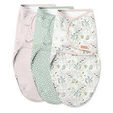 1 Pc SwaddleMe by Ingenuity Easy Change Baby Swaddle in Size Medium, 0-3 Months, 7-14 Pounds