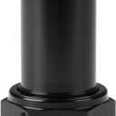 2 x 10AN Female to 3/4 Barb Hose Fitting Adapter Straight Swivel Aluminum Black