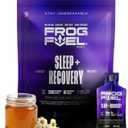 Frog Fuel Reset Liquid Sleep Supplement Shot, Chamomile Honey, 24 pk | Melatonin Free Sleep Support Shot, Liquid Collagen Protein, Magnesium Citrate for Nighttime Recovery, 1 oz Packets