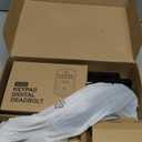 Veise Fingerprint Door Lock Set, Keyless Entry Door Lock, Front Handle Set, Electronic Keypad Deadbolt with Lever Handle, 2 Keys, Auto-Locking, One-time Codes, Easy to Install, Matte Black