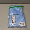 Super Z Outlet 100 Pack 5x7 Inch Mini Sheer Drawstring Organza Transparent Bags Jewelry Sack Pouches for Wedding, Party Decorations, Arts & Crafts Gifts (Light Blue)