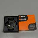 Dsytom Waterproof Case with Band Compatible for Apple Watch Band 46mm 45mm 44mm 42mm(S11/10) 41mm 40mm for Men,Rugged Smartwatch Strap with Built-in Tempered Glass Screen Protector for iWatch Series 11/10/9/8/7/6/5/4/SE (Green)