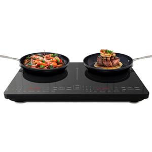 Nuwave Double Pro Cooktop Induction Countertop Burner, Portable, 50°F-575°F